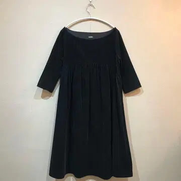 JOURNAL STANDARD 코듀로이 블랙 원피스 클래식 블랙