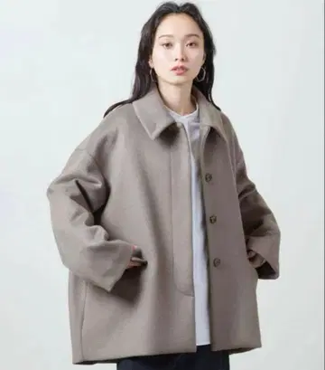 MARW UNITED ARROWS 코쿤 코트 모카 36