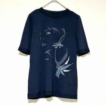 n0446 [바모스] 니트 일본제 비침 스트레치 모던 레트로