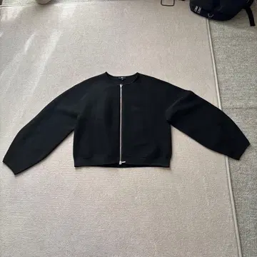 PLST /홀가먼트/집업 블루종 블랙 M