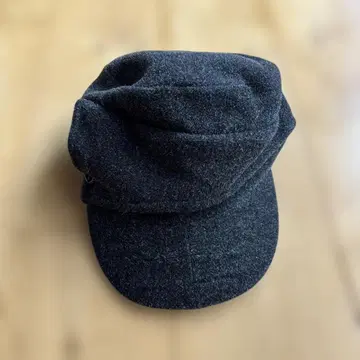 CA4LA 다크 그레이 헌팅 캡 울 느낌