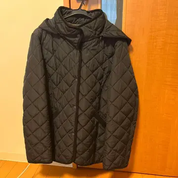 새상품급 빔즈 퀼팅 코트 블루종 L 사이즈