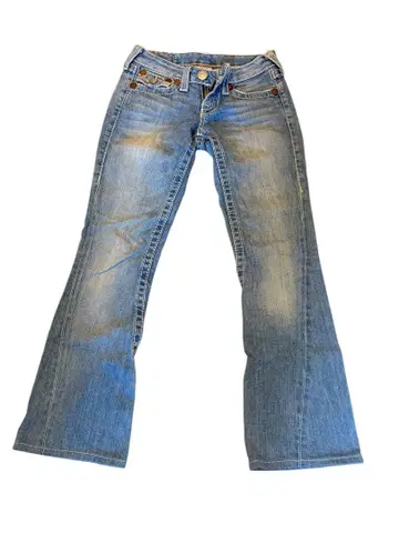 트루 릴리젼 플레어 데님 24인치