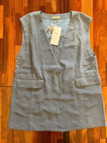 택 포함 미사용 새상품 mystic 파랑 베스트