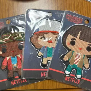 스트레인저 싱스 아이언 패치 3개 세트