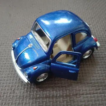 폭스바겐 비틀 풀백카 미니카 파랑