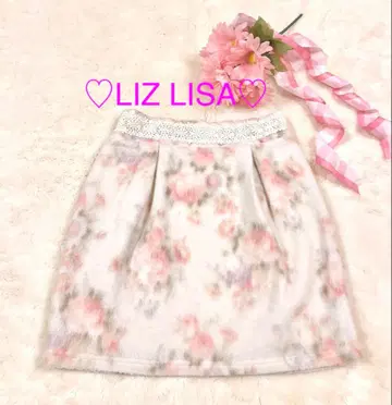 LIZ LISA 프린세스 퍼지 플라워 스커트