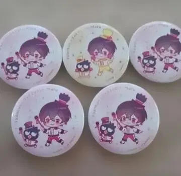 컬러풀 피치 묶음 판매 유안군 산리오 캔뱃지 세트