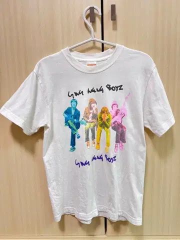 이쵸 BOYZ 사진 T 화이트 사이즈 S