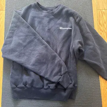 챔피언 프리미엄 리버스 위브 맨투맨 다크 그레이