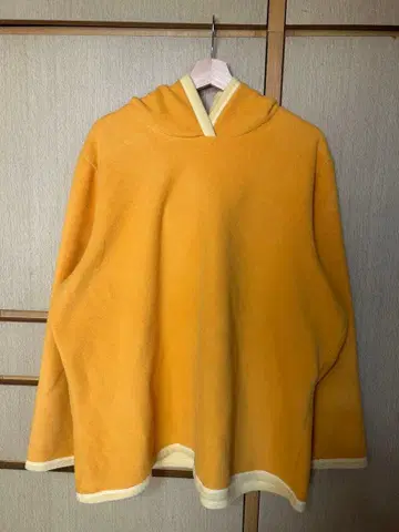 00s 랜즈 엔드 플리스 후드티 2톤 구제 의류