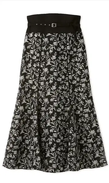 LILY BROWN 자수 머메이드 스커트