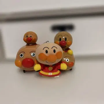 호빵맨 완구, 봉제 인형 3체 세트