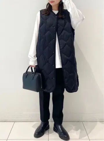 울트라 라이트 다운 롱 베스트