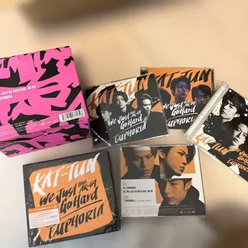 KAT-TUN EUPHORIA DVD 세트 팬클럽 한정판