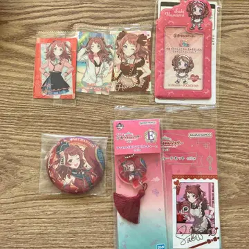 학마스 하나미 사키 굿즈 묶음 판매 제일복권