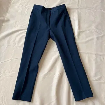 JOSEPH 미사용 새상품 개버딘 소재 팬츠 사이즈 36 블루