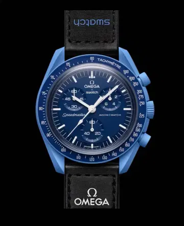 [ 미사용 새상품 ] OMEGA Swatch 미션 투 넵튠