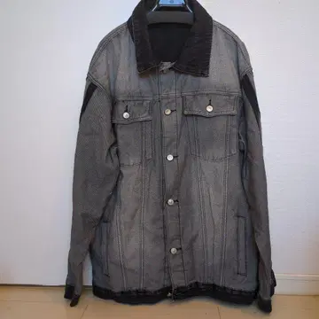 (거의 미사용) 블랙 데님 자켓