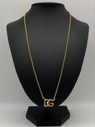 D&G 돌체&가바나 DG 로고 목걸이 골드