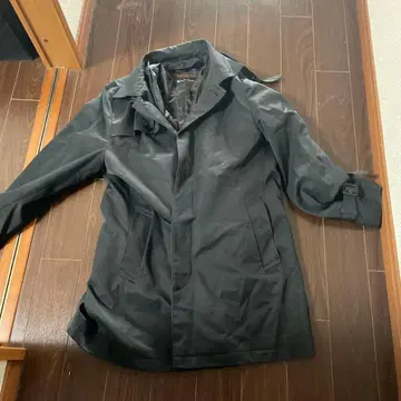 블랙 트렌치코트 벨트 포함