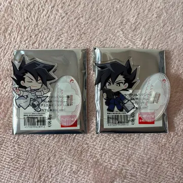 유희왕 GX 콜라보 카페 아크릴 스탠드 아크스타 만죠메 준 만죠메 썬더