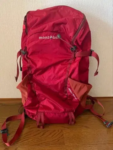 [ 새상품급 ] mont-bell 디나리 팩 20 빨간색