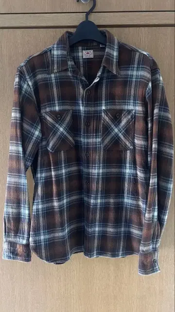 SUGAR CANE 헤비 플란넬 셔츠