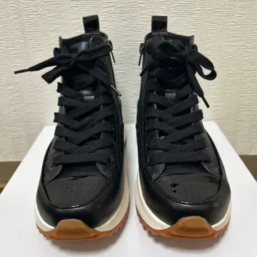 누벨 보 통굽 스니커즈 블랙 23.5