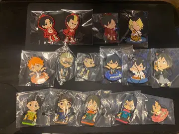 하이큐 러버 키링 러버 스트랩 묶음 판매