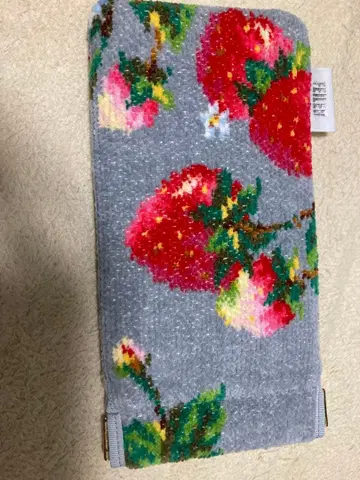 페이러 딸기 무늬 안경 케이스