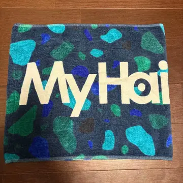 My Hair is Bad 타월 카모플라쥬 파랑