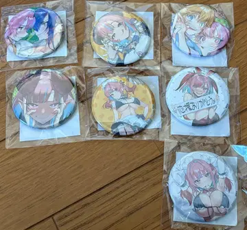 코토부키야 복권 카난 님은 어디까지나 쉬운 D상 캔뱃지 7종 세트