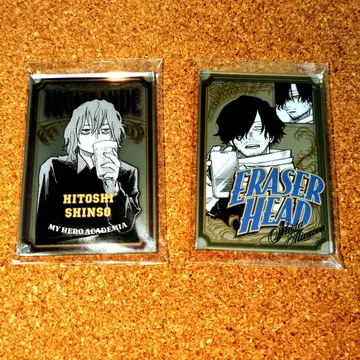 나의 히어로 아카데미아 펍 미러풍 아크릴 스티커 아이자와 신소