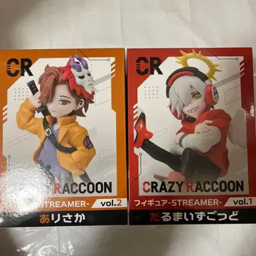 Crazy Raccoon 피규어 달마이즈갓 아리사카 세트