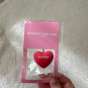 TVXQ! 하트형 키링 SMTOWN LIVE 2025