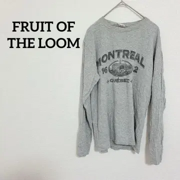 FRUIT OF THE LOOM 몬트리올 긴팔 T셔츠 가을 옷 상의