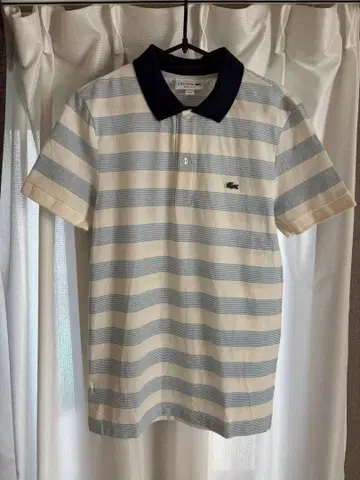 LACOSTE 스트라이프 피케 셔츠 US XS