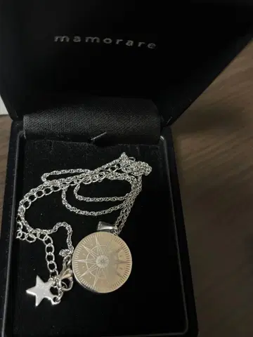 mamorare 전자파 대책 목걸이 마모라레 실버 목걸이