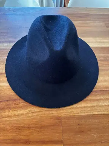 울 펠트 햇 네이비 57.5cm