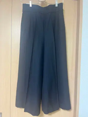 DES PRES 블랙 와이드 팬츠