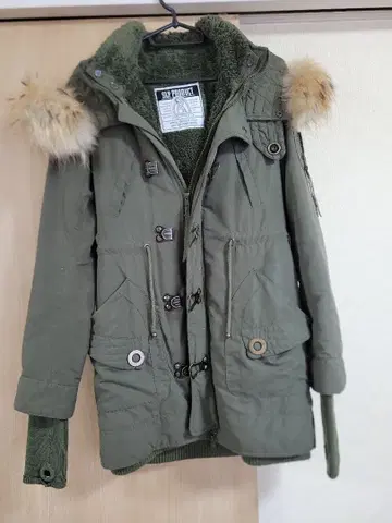 SLY PRODUCT 올리브 그린 모즈 코트