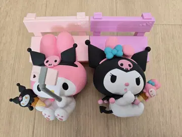 산리오 나카요시 메모리즈 마이멜로디 & 쿠로미 피규어