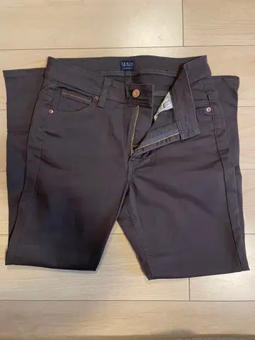 EDWIN 브라운 스키니 데님