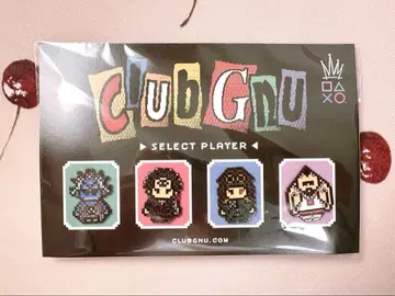 King Gnu CLUB GNU 핀 배지 세트