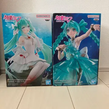 하츠네 미쿠 BANPRESTO EVOLVE 피규어 2종