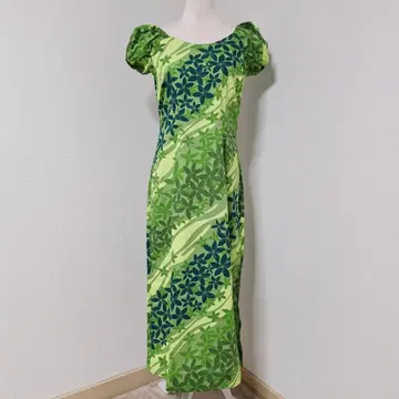 T&L MUUMUU FACTORY 하와이안 플라 댄스 원피스 [ M ]