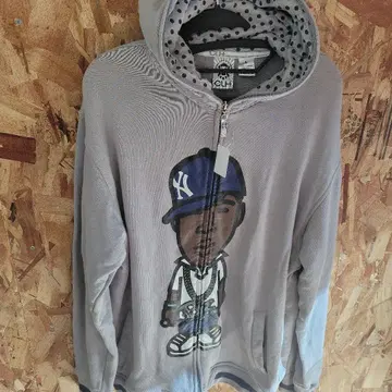 CLH 힙합 캐릭터 후드티 L