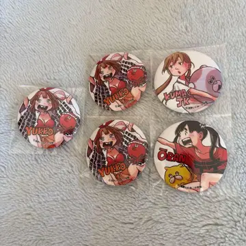 아사노 이니오 캔뱃지 세트