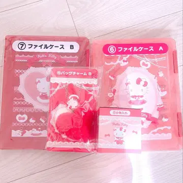 산리오 복권 헬로키티 파일 케이스 백참 소품함